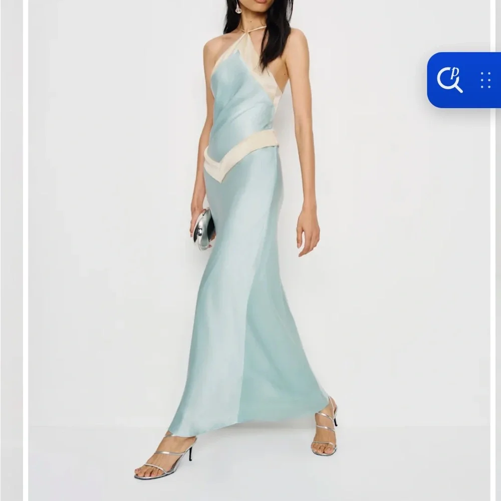 Reformation Jillian Silk Dress Size 0